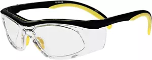 Safety Reading Glasses Full Lens Readers In Plastic Frame Black - Picture 1 of 5