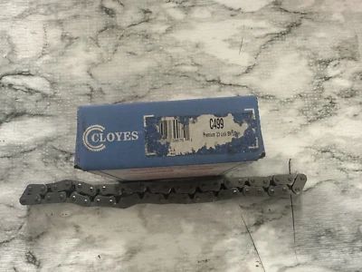 Cadena de distribución de acero Cloyes C499 SBC BUICK CHEVY PONTIAC Foto 1 de 4