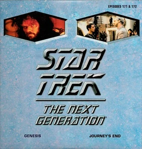 Star Trek Next Generation #171/172: Genesis/Journey's End Laserdisc - Picture 1 of 2