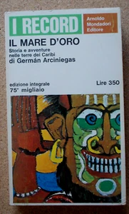 BUCH Roman IL BALE D'ORO German Arciniegas 1966 I Records Mondadori Caribi - Bild 1 von 3