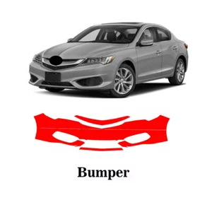 Precut PPF Paint Protection Film Front bumper For Acura ILX 2016 2017 2018 - Picture 1 of 6