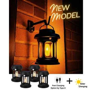 Linterna Solar Luz PIR Sensor de Movimiento Exterior Jardín Lámpara de Seguridad - Imagen 1 de 18