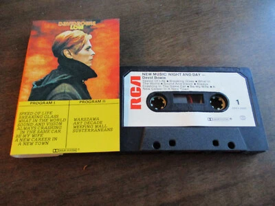David Bowie (Night And Day) Low - RCA Canada Cassette Rare Withdrawn VG++ $200 - Image 1 of 4