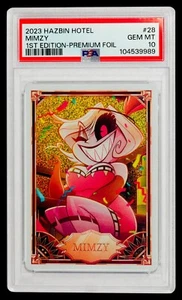 Hazbin Hotel 1ST EDITION Foil MIMZY GEM MINT PSA 10 - POP 1/0!!! - Foto 1 di 3