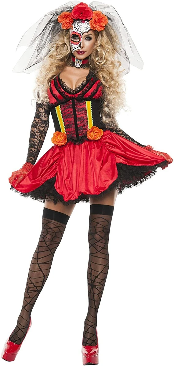 Kleid IT UP Day Of The Dead Knöpfe – Set Mit Skurrilen Verzierungen Zum Nähen & Basteln