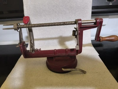 Back To Basics-Peel Away Suction Base Apple-Potato Peeler - Image 1 of 2