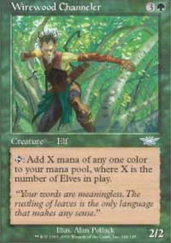 Wirewood Channeler - Legions #144/145 MTG Magic The Gathering - Image 1 of 1