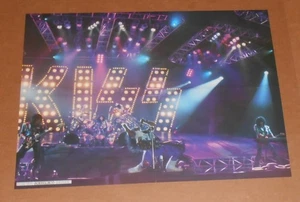 Kiss Concert 1988 Poster 2-Sided 21x16 - Picture 1 of 3