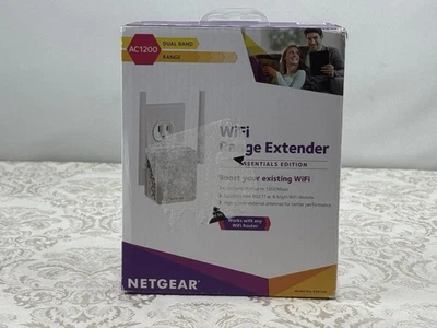 NETGEAR Wi-Fi Range Extender EX6120 AC1200 Dual Band Wireless Signal Booster - Image 1 of 4