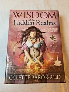 Wisdom of the Hidden Realms Oracle Card Deck, w Box & Book, Complete - Picture 1 of 9