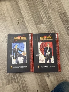 Battle Royale Ultimate Edition manga volumi 1 e 2 (copertina rigida) - Foto 1 di 4