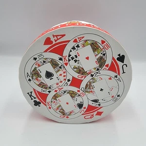 4er Set Dessert Vorspeisen Teller Spielkarten A's Vintage Neu Open Box Casino - Bild 1 von 4