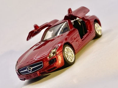 Siku🔥AMG Mercedes Benz SLS cupé 1:55 puertas ala de gaviota🔥Mp solamente Foto 1 de 4