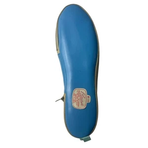 Zapatillas de viaje vintage Primstyle para dama - talla M - azules - Imagen 1 de 8