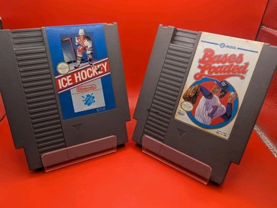 Bases Loaded NES and Ice Hockey NES - Image 1 of 4