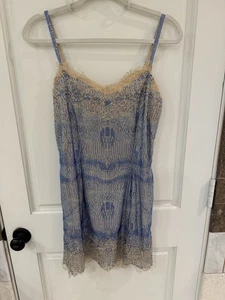 NEW ITEM Ermanno Scervino Stress Embellished Slip Dress XS 40 Originally $4800+ - Picture 1 of 18