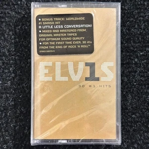 Sealed Elvis Presley 30 #1 Hits Cassette Tape 2002 RCA Compilation Rock 'N' Roll - Picture 1 of 3