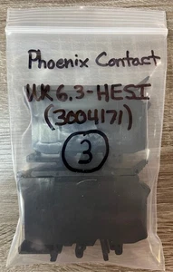 Phoenix Contact UK6.3-HESI Fuse Terminal Block, Qty:3, 3004171 - Picture 1 of 1