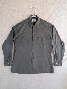 True Vintage Arrow Mens SZ 15-15.5 Decton Perma Iron Box Shirt Long Sleeve READ - Picture 1 of 17