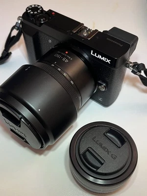 Panasonic Lumix DMC-GX85 Mirrorless w/ 12-32 lens and 45-150 zoom lens - Image 1 of 4