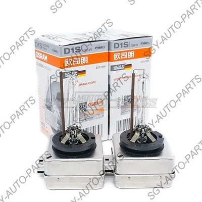 2X OSRAM Xenarc Classic Xenon Car Headlight Bulb D1S 66140CLC - Image 1 of 4