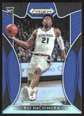 3659H 2019 Panini Prizm Draft Picks #10 Rui Hachimura Prizms Blue - Image 1 of 2