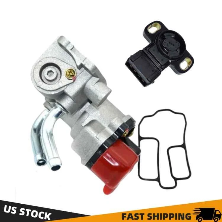 MD614743 Idle Air Control Valve & Throttle Position Sensor Fit Mitsubishi Mirage Foto 1 de 4