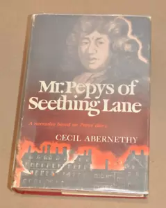 Mr. Pepys of Seething Lane - Cecil Abernethy *Signed by Author* - 1957 - 1st Ed. - Picture 1 of 13