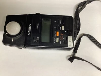 Medidor automático Minolta IIIF medidor de luz lectura flash Foto 1 de 2