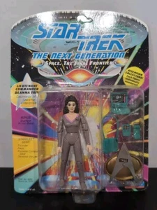 Star Trek The Next Generation TNG "Lt. Commander Deanna Troi" 1992 Action Figure - Picture 1 of 3