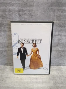 Indiscreet Cary Grant Ingrid Bergman DVD Movie Region 4 - Picture 1 of 2