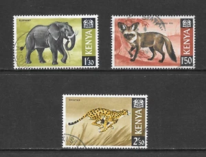 KENYA SCOTT 30 - 32 USED VF - 1966 WILDLIFE ISSUES - Picture 1 of 2