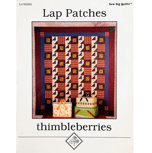 Thimbleberries Lap Patches Quilt PATTERN LJ92262 Sew Big Quilts Pattern Series - Picture 1 of 4