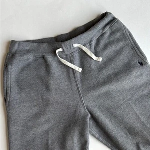 Polo Ralph Lauren Gray Boys Sweatpants Joggers Drawstring Youth Size Large 14-16 - Picture 1 of 13