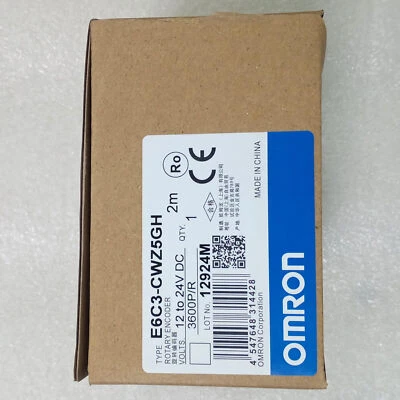 Omron E6C3-CWZ5GH 3600P/R Rotary Encoder E6C3CWZ5GH New One Free Shipping - Image 1 of 2