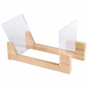 FA Schallplattenhalter Ständer Holz CD Display Ständer Stapelbar Moderner EU - Bild 1 von 12