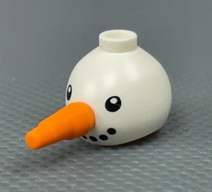 LEGO Minifigura Muñeco de Nieve Disfraz Máscara Tocado Serie 23 Cabeza Blanca 71034 - Imagen 1 de 7