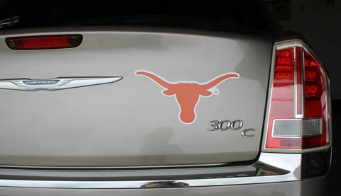 Large University of Texas Car Magnet Longhorns College NCAA Door Tailgate 12" Cover