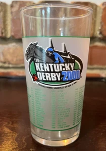 Kentucky Derby Glass 126 2000 vidrio oficial como nuevo Julep Churchill Downs - Imagen 1 de 2