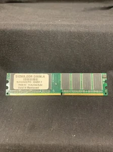 512MB DDR DIMM N 64 WND PO 124257.7  R-4 - Picture 1 of 3
