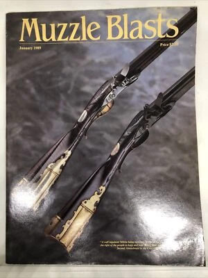 Muzzle Blasts Magazine January 1989 - Image 1 of 4