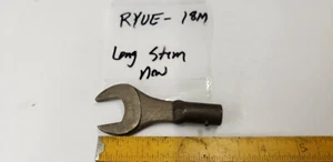 Belknap RYUE-18M 18mm Y-Shank LONG STEM Open End Interchange Torque Wrench Head - Imagen 1 de 3