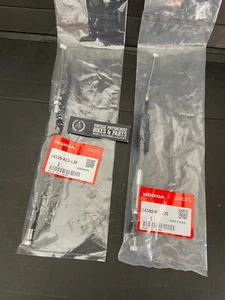 Cables de válvula de alimentación delantera/trasera Honda CR250R 02-04 14330-KSK-L20 14340-KZ3-L20 - Imagen 1 de 1