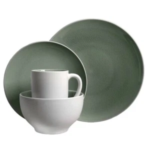 Gibson Elite Serenity 16-Piece Dinnerware Set, Grey - Picture 1 of 1