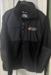Weatherproof BUICK GRAND NATIONAL Men’s Size L Black Fleece Zip Jacket - Picture 1 of 4