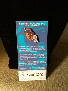 Pin de bienvenida patrocinador Swatch de los Juegos Olímpicos de Sydney 2000 - Imagen 1 de 3