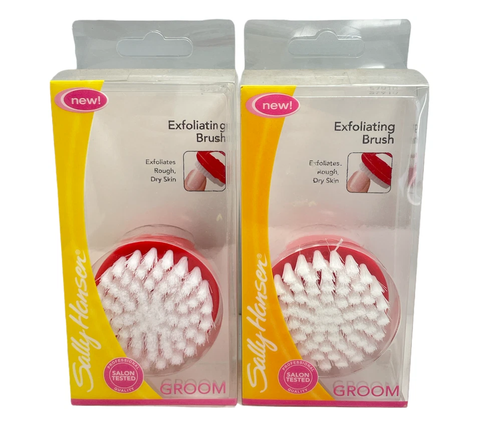Cepillo Exfoliante Sally Hansen (S7910) LOTE DE 2 *NUEVO EN CAJA* Foto 1 de 1