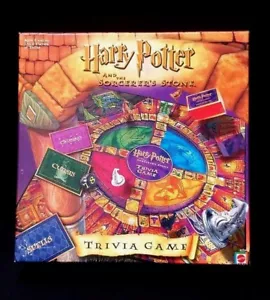Juego de mesa de trivia de trivia de piedra bruja de Harry Potter y la piedra - ¡COMPLETO! - Imagen 1 de 10