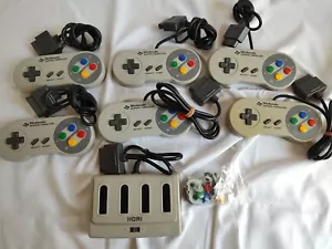 Venta completa lote de Nintendo Super Famicom Controller Pad set/no probado-e1125- - Imagen 1 de 10