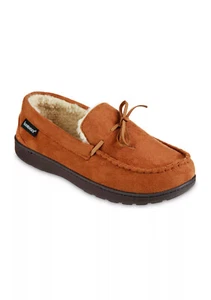 isotoner Men's Microsuede Nigel Moccasins (Cognac, XXLarge) 13-14 - Picture 1 of 5